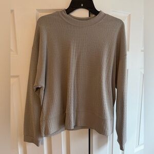 Textured Taupe Shirt
